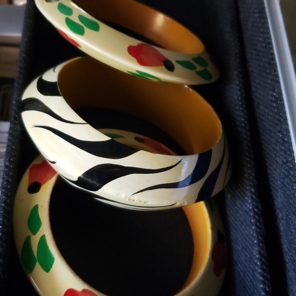 3 bangle women's bracelet fall vibes bracelet - Picture 3 of 6